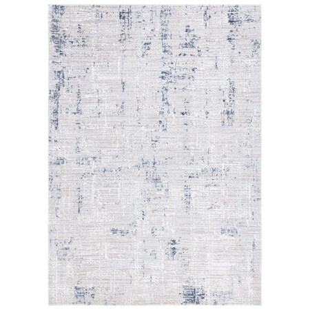 Safavieh 4 x 6 ft. Parker Contemporary Power Loomed Rectangle Rug Taupe & Grey Blue PRK100M-4